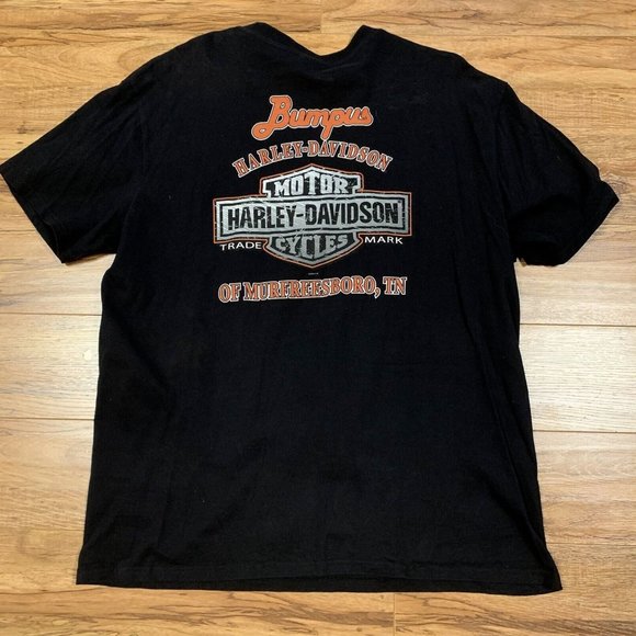 Harley-Davidson Other - HARLEY DAVIDSON Bumpus of Murfreesboro TN Short Sleeve TShirt Mens XL Black